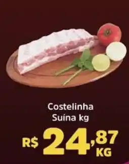 Supermercados Correia Costelinha Suína oferta