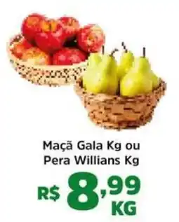 Supermercados Correia Maçã Gala Kg ou Pera Willians oferta