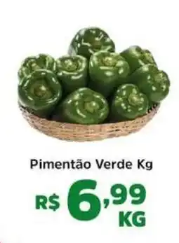 Supermercados Correia Pimentão Verde oferta