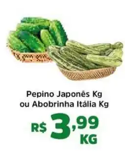 Supermercados Correia Pepino Japonês ou Abobrinha Itália oferta
