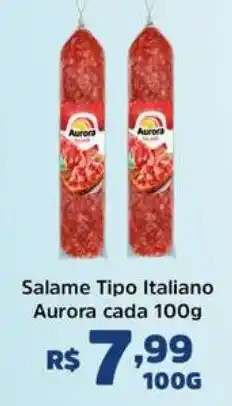 Supermercados Correia Salame Tipo Italiano. Aurora cada oferta