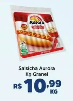 Supermercados Correia Salsicha Aurora Granel oferta