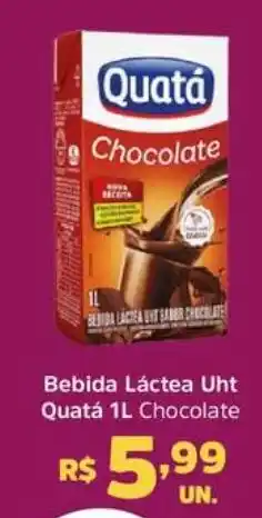 Supermercados Correia Bebida Láctea Uht Quatá Chocolate oferta