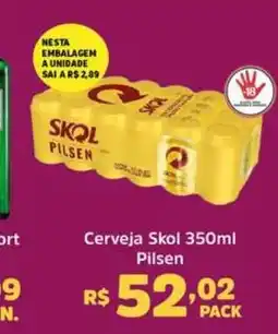 Supermercados Correia Cerveja Skol Pilsen oferta