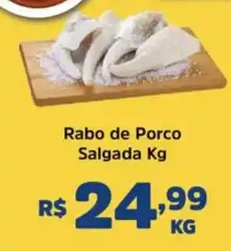 Supermercados Correia Rabo de Porco Salgada oferta