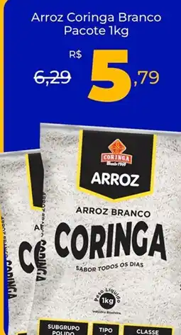Unicompra Arroz Coringa Branco Pacote oferta