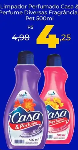 Unicompra Limpador Perfumado Casa & Perfume Diversas Fragrâncias Pet oferta