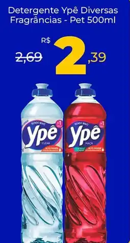 Unicompra Detergente Ypê Diversas Fragrâncias - Pet oferta