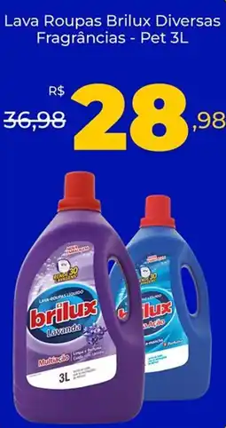 Unicompra Lava Roupas Brilux Diversas Fragrâncias - Pet oferta