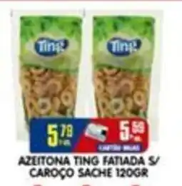 Higa's Supermercado Azetona ting fatiada s/ caroço sache oferta