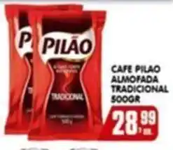 Higa's Supermercado Cafe pilao almofada tradicional oferta