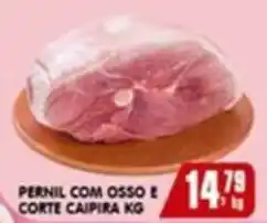 Higa's Supermercado Pernil com osso e corte caipira oferta