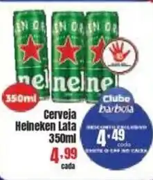 Barbosa Supermercados Cerveja Heineken Lata oferta
