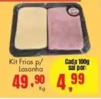 Barbosa Supermercados Kit Frios p/ Lasanha oferta