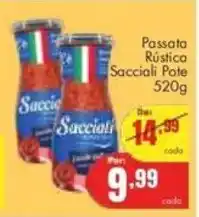 Barbosa Supermercados Passata Rústica Sacciali Pote oferta