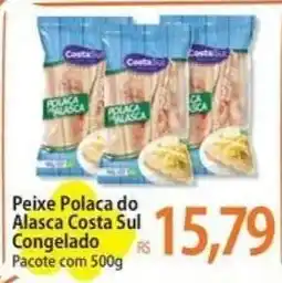 Atacadão Peixe Polaca do Alasca Costa Sul Congelado oferta