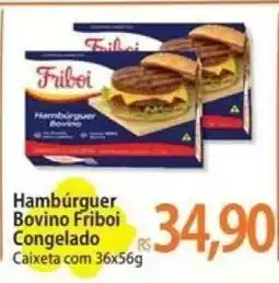 Atacadão Hambúrguer Bovino Friboi Congelado oferta