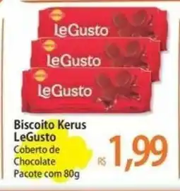Atacadão Biscoito Kerus LeGusto oferta