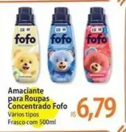 Atacadão Amaciante para Roupas Concentrado Fofo oferta