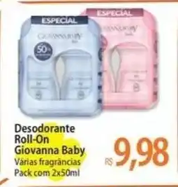 Atacadão Desodorante Roll-On Giovanna Baby oferta