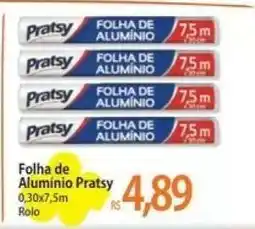 Atacadão Folha de Alumínio Pratsy oferta