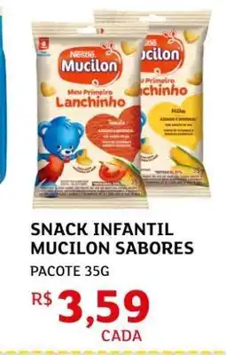 Assaí Atacadista Snack Infantil Mucilon Sabores oferta
