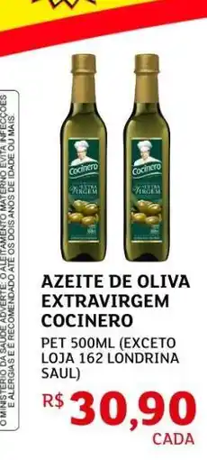Assaí Atacadista Azeite de Oliva Extravirgem Cocinero oferta