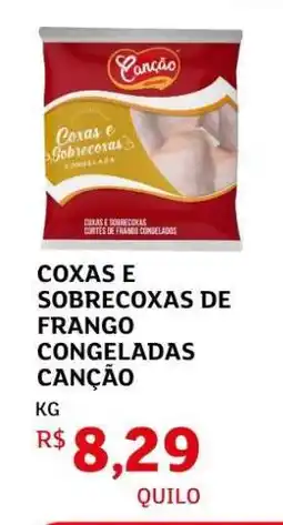 Assaí Atacadista Coxas e Sobrecoxas de Frango Congeladas Canção oferta