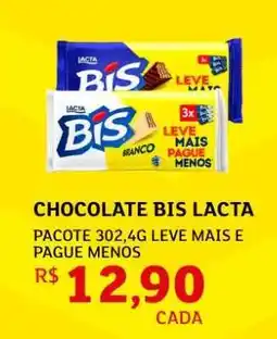 Assaí Atacadista Chocolate Bis Lacta oferta