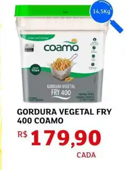 Assaí Atacadista Gordura Vegetal Fry 400 Coamo oferta