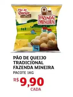 Assaí Atacadista Pão de Queijo Tradicional Fazenda Mineira oferta