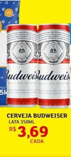 Assaí Atacadista Cerveja Budweiser oferta