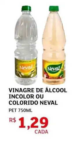 Assaí Atacadista Vinagre de Álcool Incolor ou Colorido Neval oferta