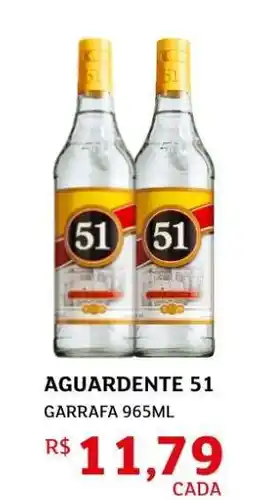 Assaí Atacadista Aguardente 51 oferta