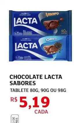 Assaí Atacadista Chocolate Lacta Sabores oferta