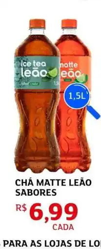 Assaí Atacadista CHÁ MATTE LEÃO SABORES oferta