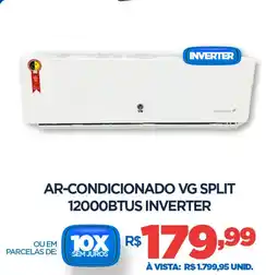 DB Supermercados Ar-condicionado vg split 12000BTUS INVERTER oferta