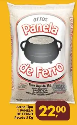 Supermercados Nori Arroz Tipo 1 PANELA DE FERRO Pacote oferta