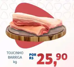 Bergamais Supermercados Toucinho barriga oferta