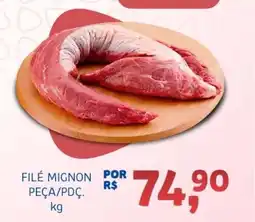 Bergamais Supermercados Filé mignon por peça/pdc. oferta