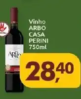 Supermercados Nori Vinho ARBO CASA PERINI oferta