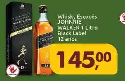 Supermercados Nori Whisky Escocês JOHNNIE WALKER Black Label 12 anos oferta