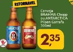 Supermercados Nori Cerveja BRAHMA Chopp ou ANTARCTICA Pilsen Garrafa oferta