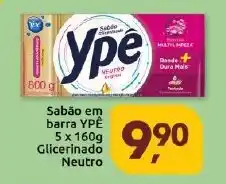 Supermercados Nori Sabão em barra YPE Glicerinado Neutro oferta