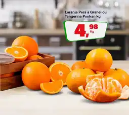 Rede Supermarket Laranja Pera a Granel ou Tangerina Ponkan oferta