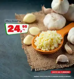 Rede Supermarket Alho a Granel oferta