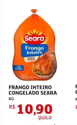 Assaí Atacadista Frango Inteiro Congelado Seara oferta