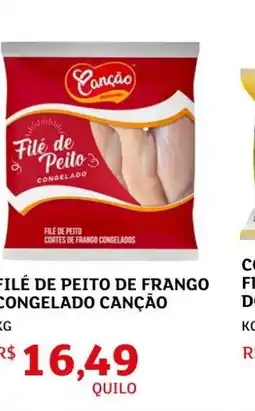 Assaí Atacadista FILÉ DE PEITO DE FRANGO CONGELADO CANÇÃO oferta