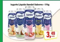Rede Supermarket Iogurte Líquido Itambé Sabores oferta