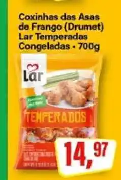 Rede Supermarket Coxinhas das Asas de Frango (Drumet) Lar Temperadas Congeladas oferta